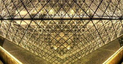Louvre Pyramid HDR