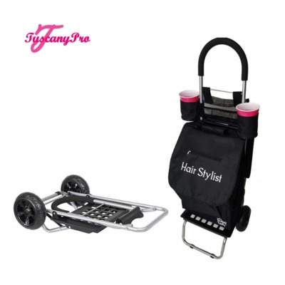 Makeup Artist Equipment- Trolley Dolly & Makeup Bag:
Organize your salon supplies easily and affordably with a Tuscany Pro Folding Trolley Dolly & Makeup Bag.
Visit at: https://bit.ly/38lzpHN