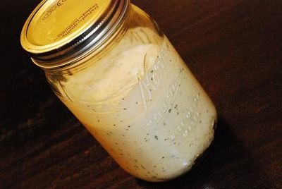 An easy Healthy Ranch Dressing Recipe that's loaded with protein and low in fat, but still tastes fantastic. This is the perfect ranch dressing recipe for those