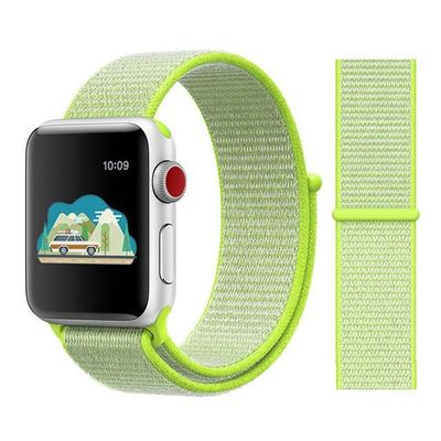 Nylon Sport Loop Strap For Apple Watch Band 44mm 42mm 38mm 40mm Series 5 3 4 2 1 $10.99