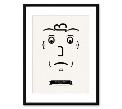 Coup de cÅ"ur pour l’initiative Type Faces Project qui vient du créatif portugais Tiago Pinto. Travaillant à Amsterdam, ce dernier joue avec la ponctuat