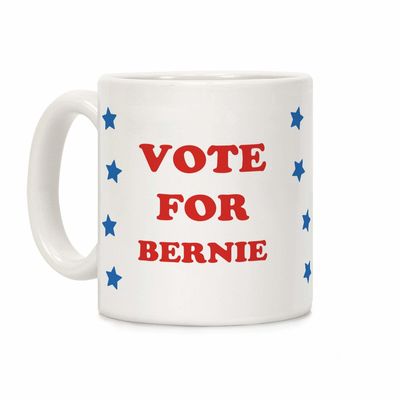 Vote For Bernie Ceramic Coffee Mug $14.99 ✪ Handcrafted in USA! ✪ Support American Artisans