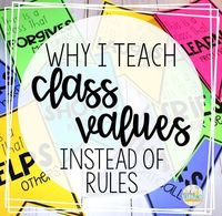 Confession: I don't have any rules in my classroom. Not a single one. Before you roll your eyes, hear me out... My son is 3. Which ...