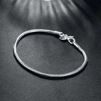 Silver Thin Snake Bracelet $18.00 Free Shipping