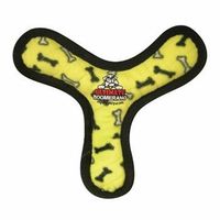 Tuffy's Ultimate Boomerang Yellow Bones Dog Toy