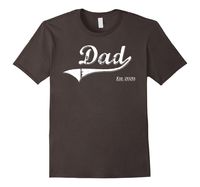 Dad Est. 2020 T Fathers Day Gift for New Daddy gift T-shirt $22.99