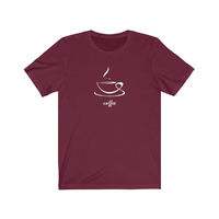 Coffee Steam Shirt for all coffee lovers. Artful design of your favorite coffee. A Unisex Style, Jersey, Short Sleeve, Casual Tee. $24.00