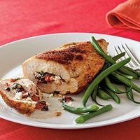 This versatile stuffed chicken breast dish is easy enough for a weeknight supper but elegant enough for company.