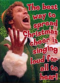 Buddy the Elf! #Christmas saying: "The best way to spread Christmas cheer is singing loud for all to hear!" Visit www.cspdisplay.com to see how we can help you spread #festive #holiday cheer!