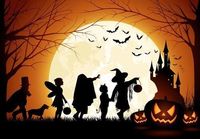 All Hallow's Eve. Halloween. Trick or treat.